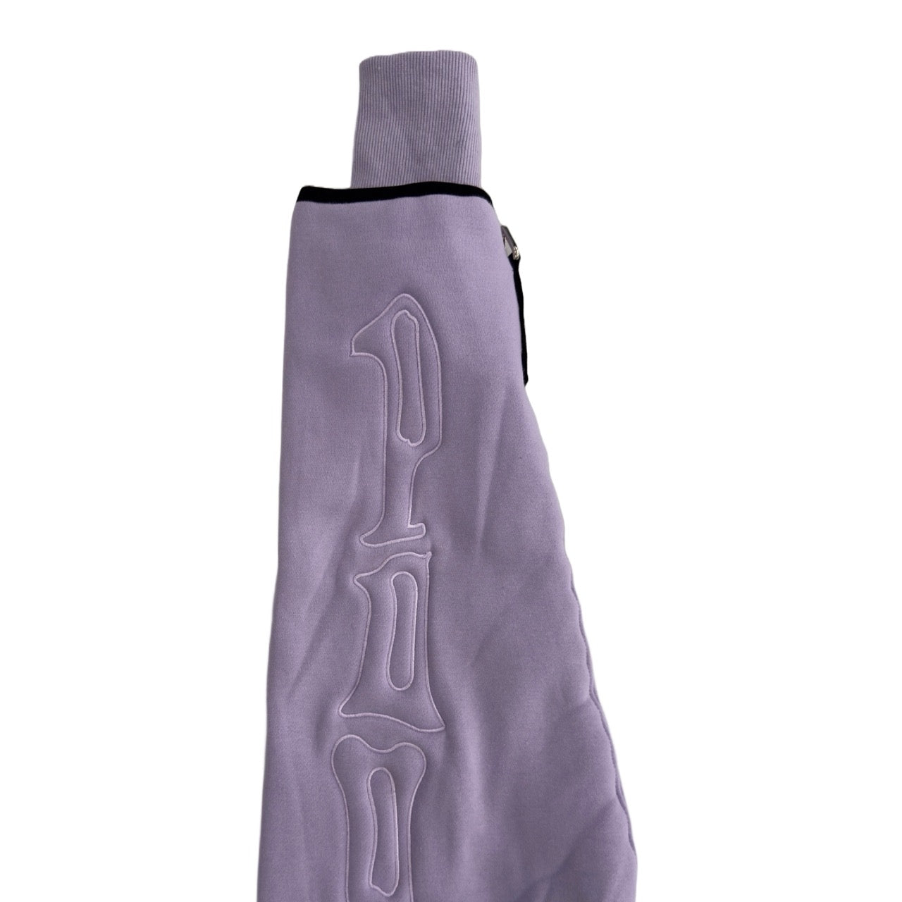 SKELETON PADDED Double Layered Hoodie : LILAC