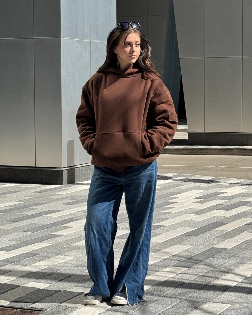 OG Double Layered Hoodie : CHOCOLATE BROWN