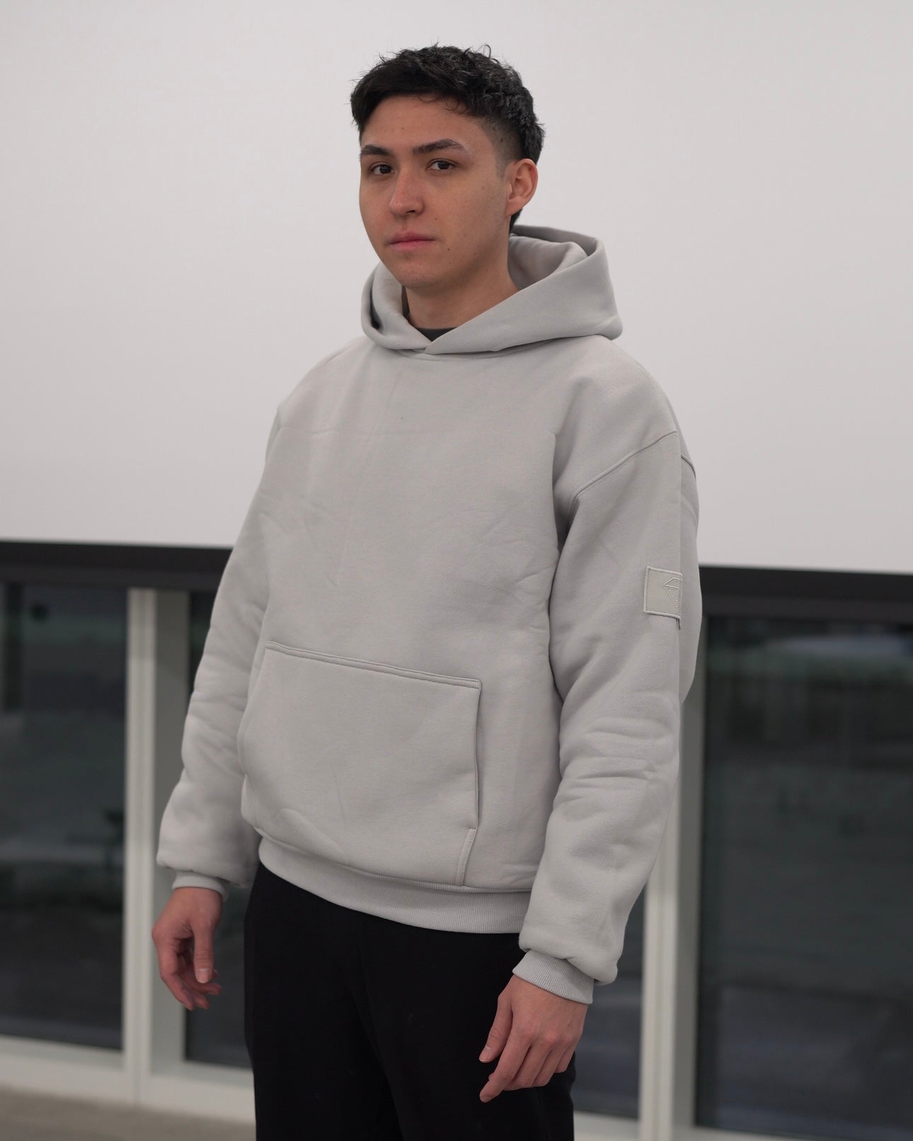 OG Double Layered Hoodie :  GREY