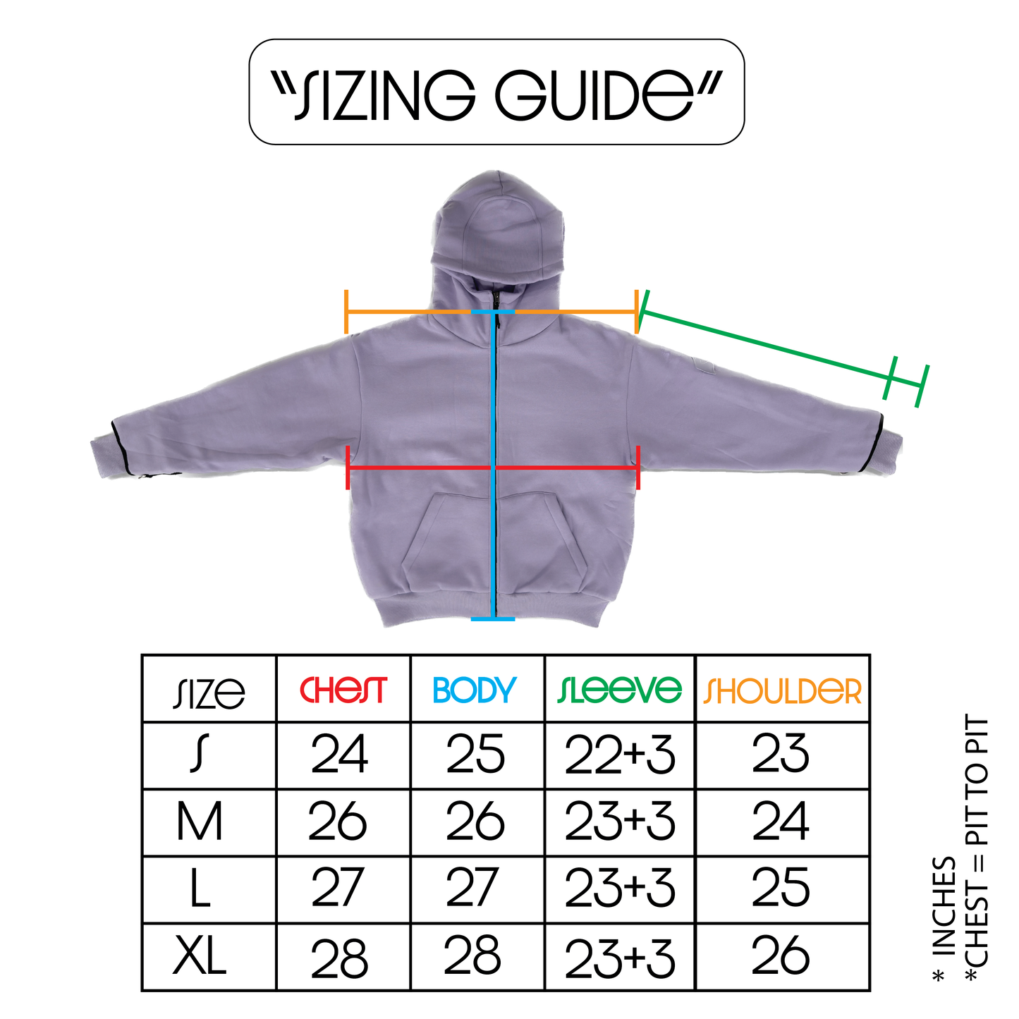 ARROW PADDED Double Layered Hoodie : CAULI