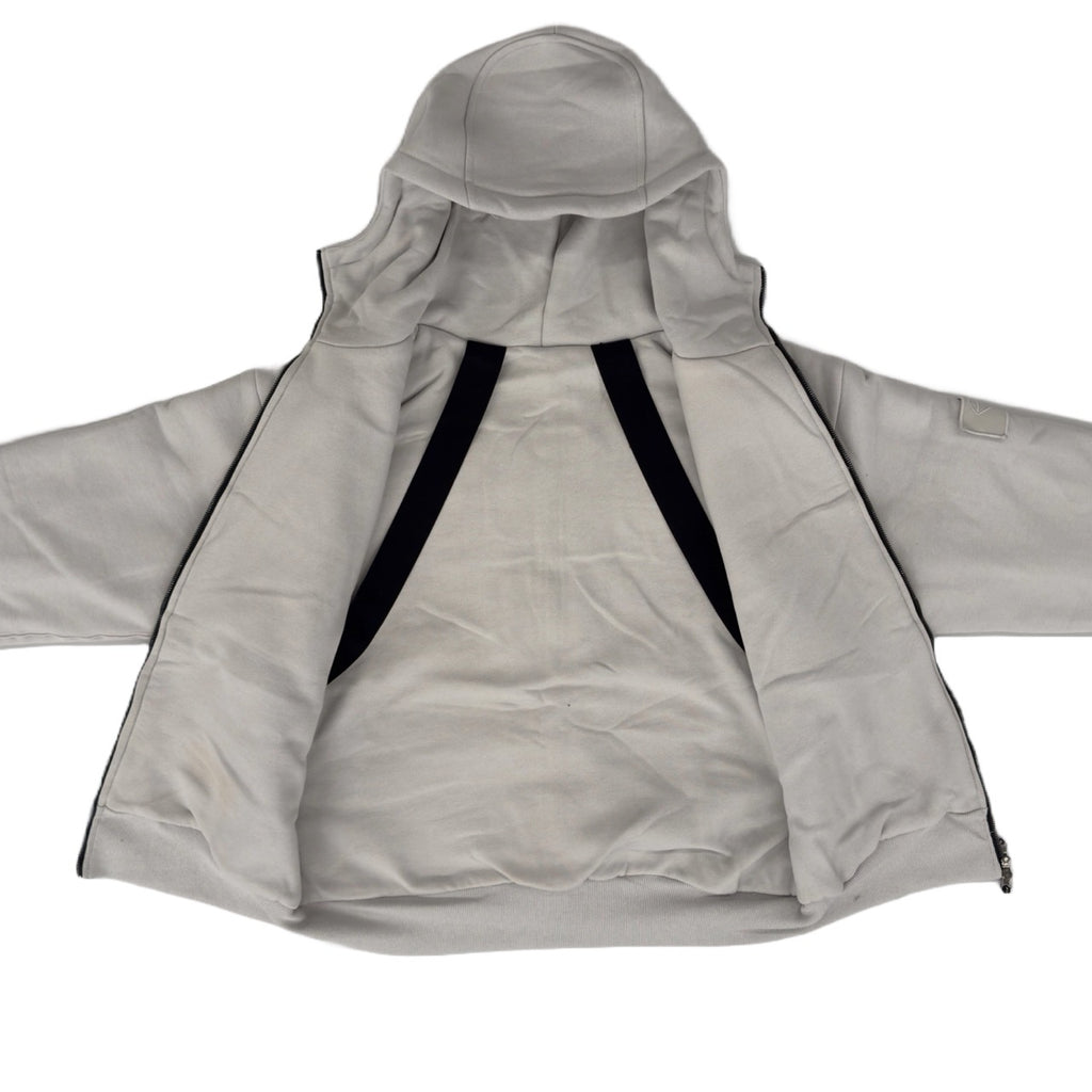 ARROW PADDED Double Layered Hoodie : GREY