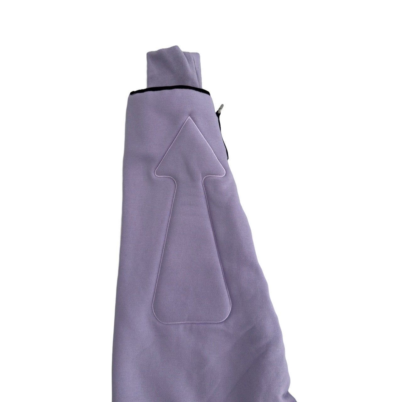 ARROW PADDED Double Layered Hoodie : LILAC