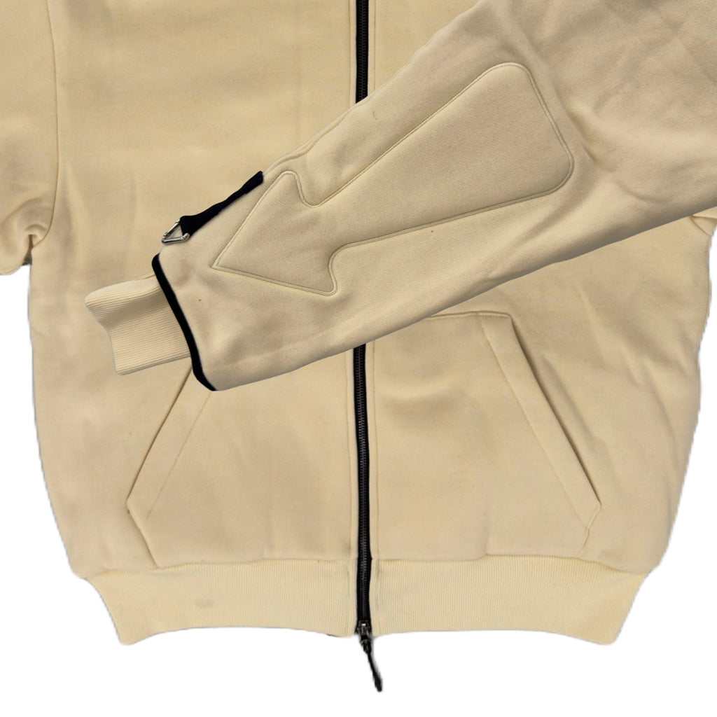 ARROW PADDED Double Layered Hoodie : BUTTER YELLOW