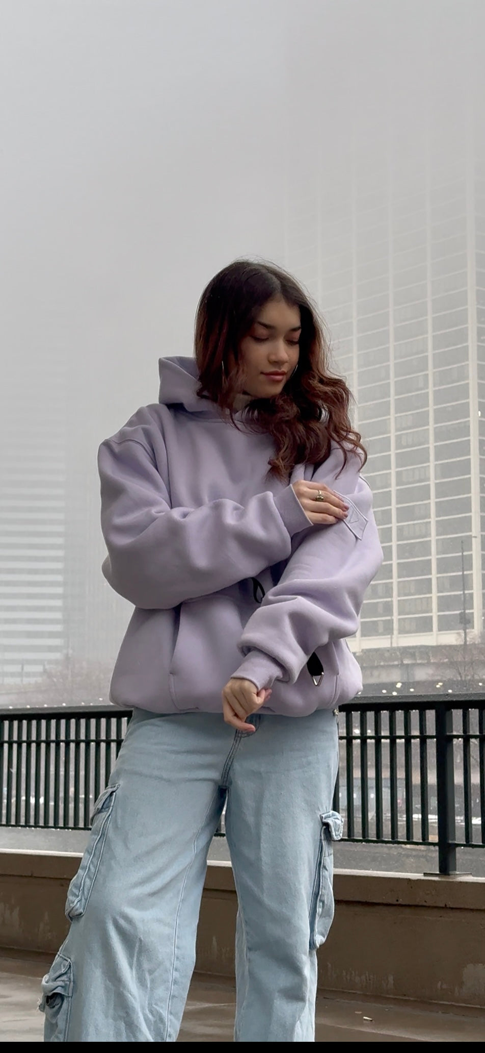 OG Double Layered Hoodie : BERRY