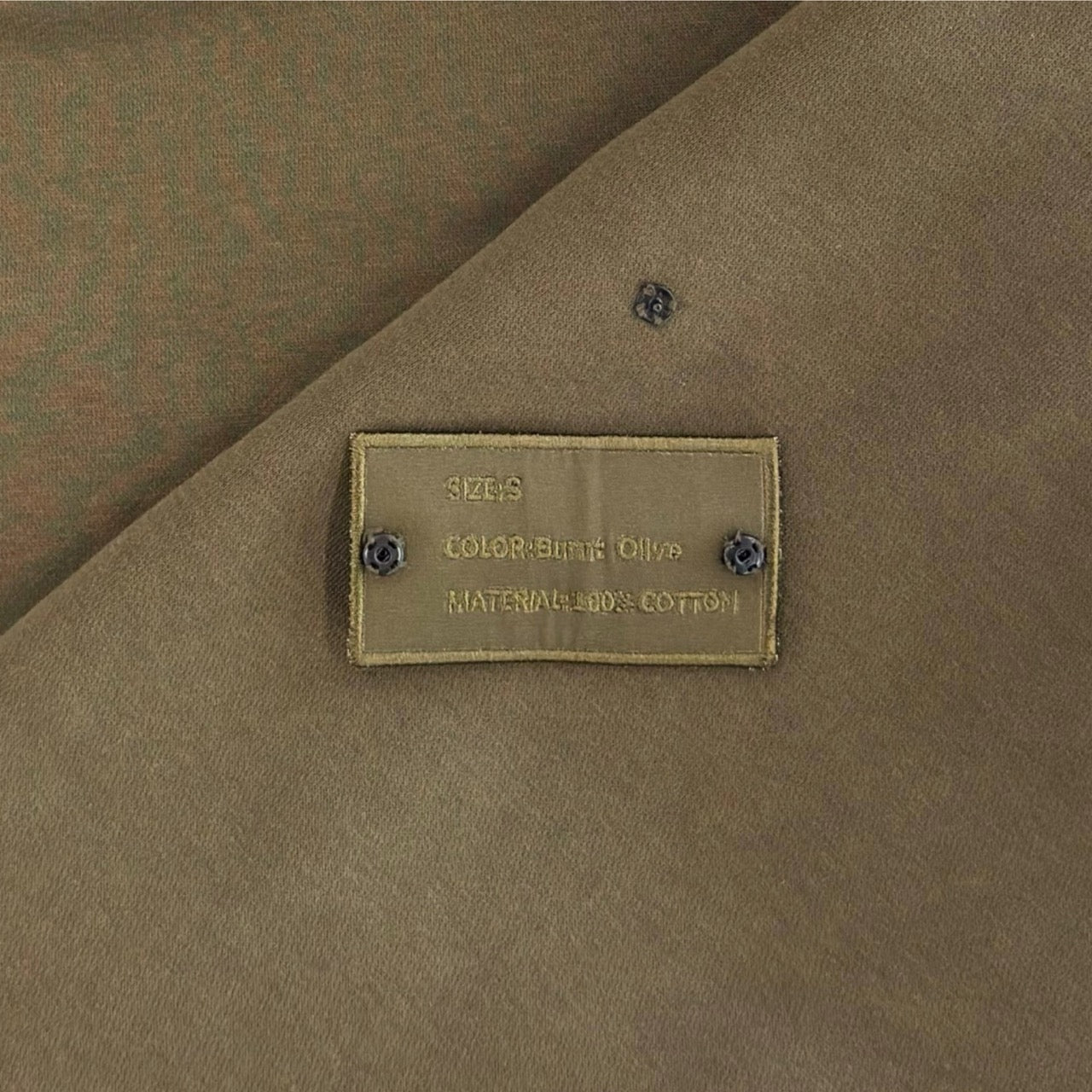 OG Double Layered Hoodie : OLIVE GREEN