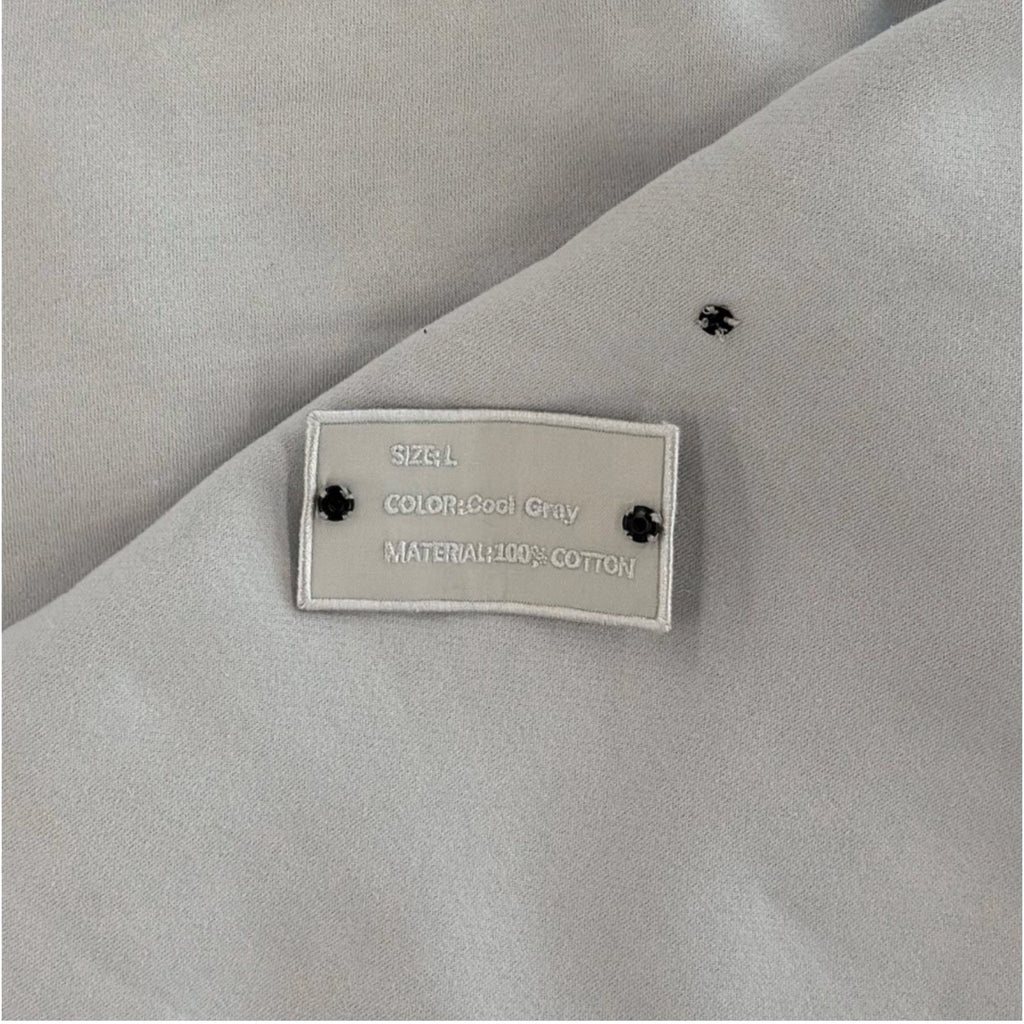 OG Double Layered Hoodie :  GREY