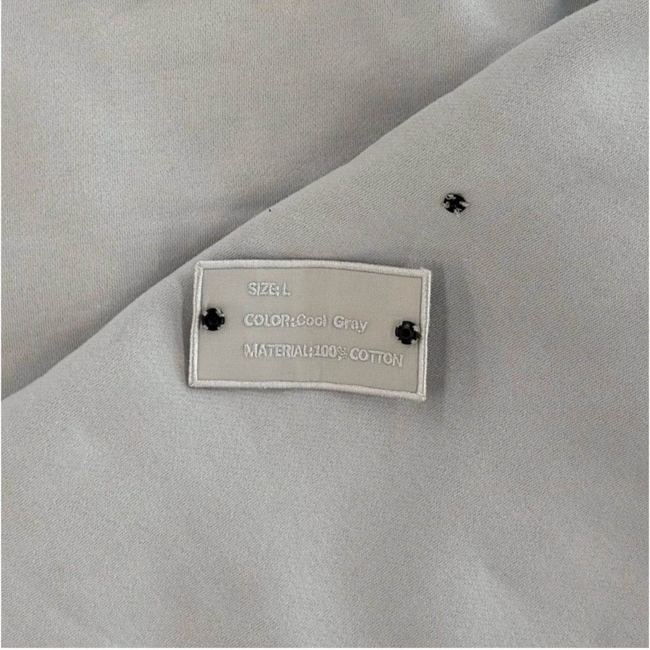 OG Double Layered Hoodie :  GREY