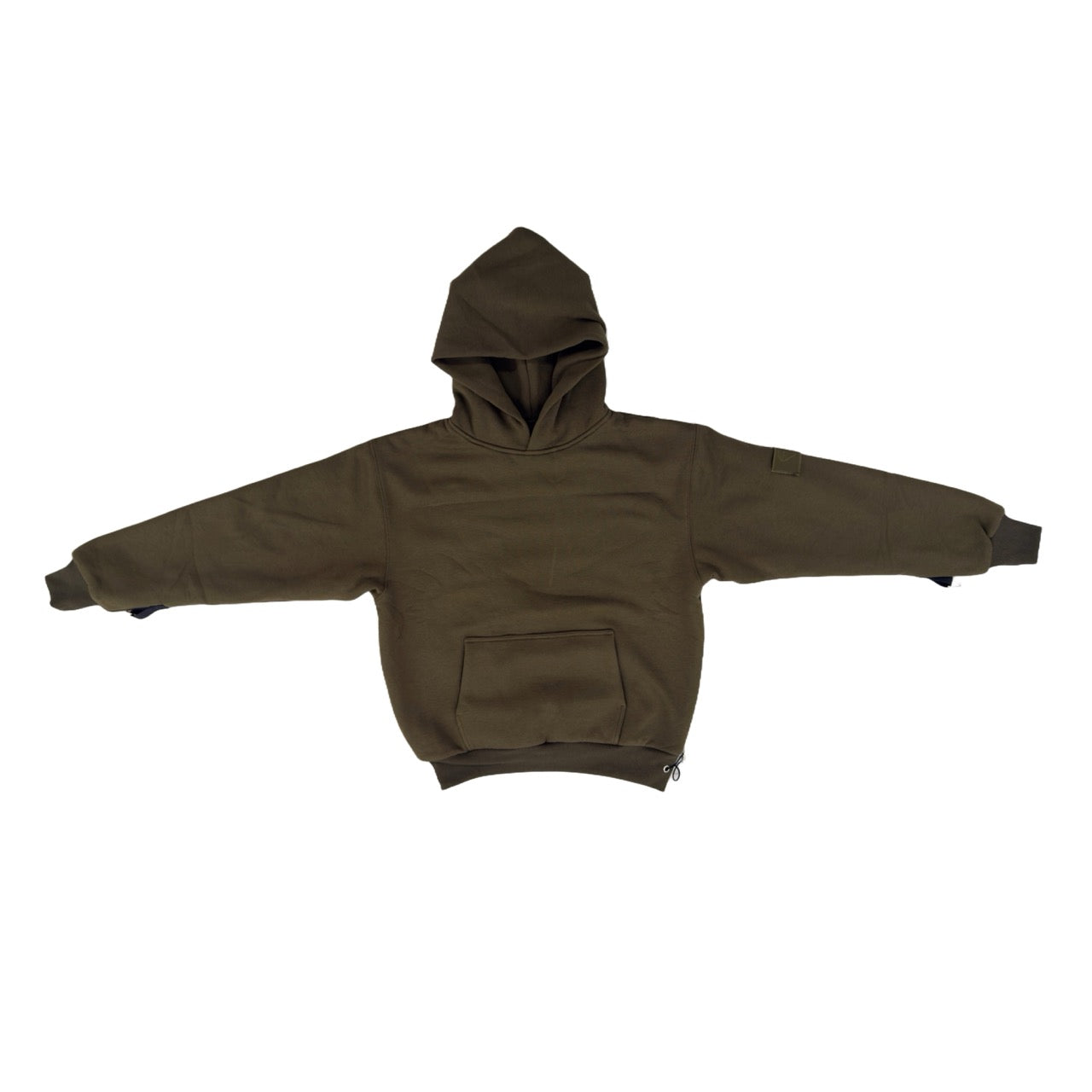 OG Double Layered Hoodie : OLIVE GREEN