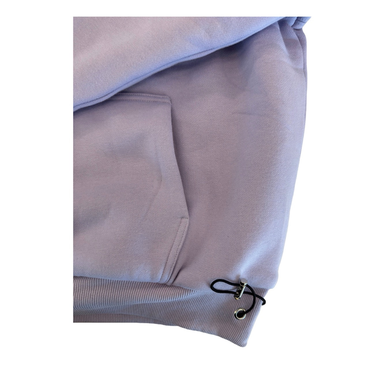 1/4 ZIP Double Layered Hoodie : LILAC
