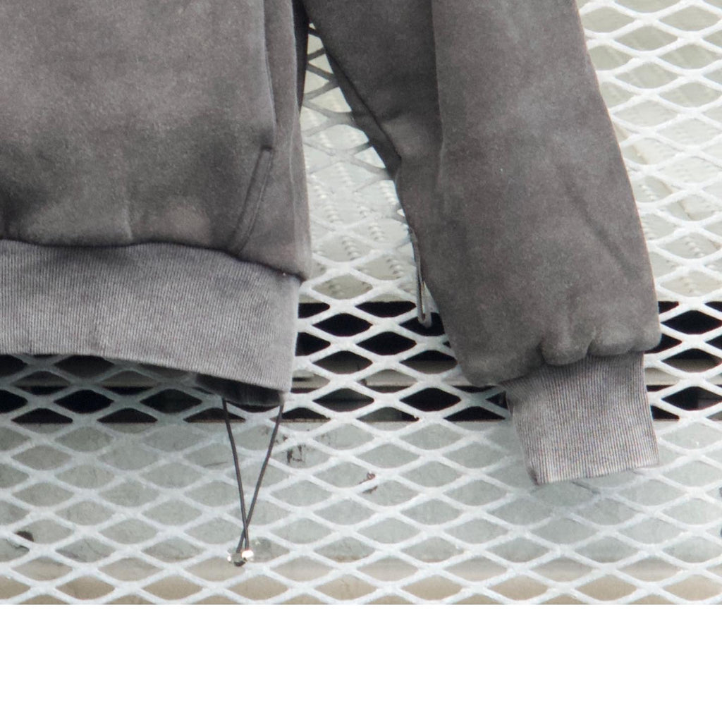 S1 : OG Double Layered Hoodie : WASHED BLACK