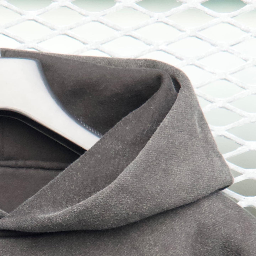 S1 : OG Double Layered Hoodie : WASHED BLACK
