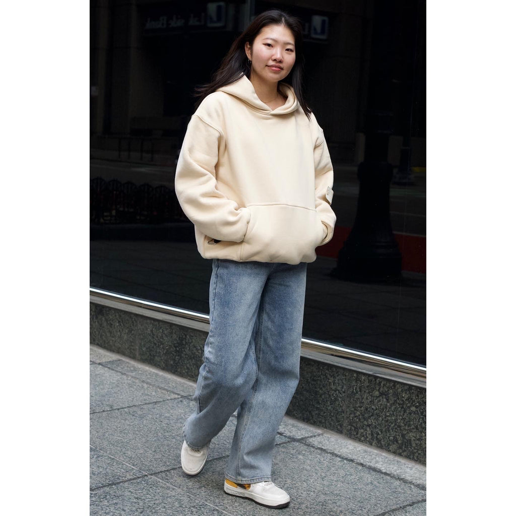 S1 : OG Double Layered Hoodie : COCONUT